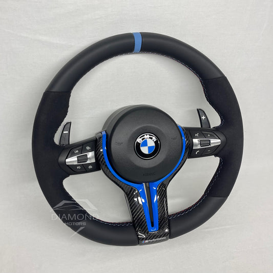 Volant BMW Semi-Alcantara pour Série 1, 2, 3, 4 et X1 à X6