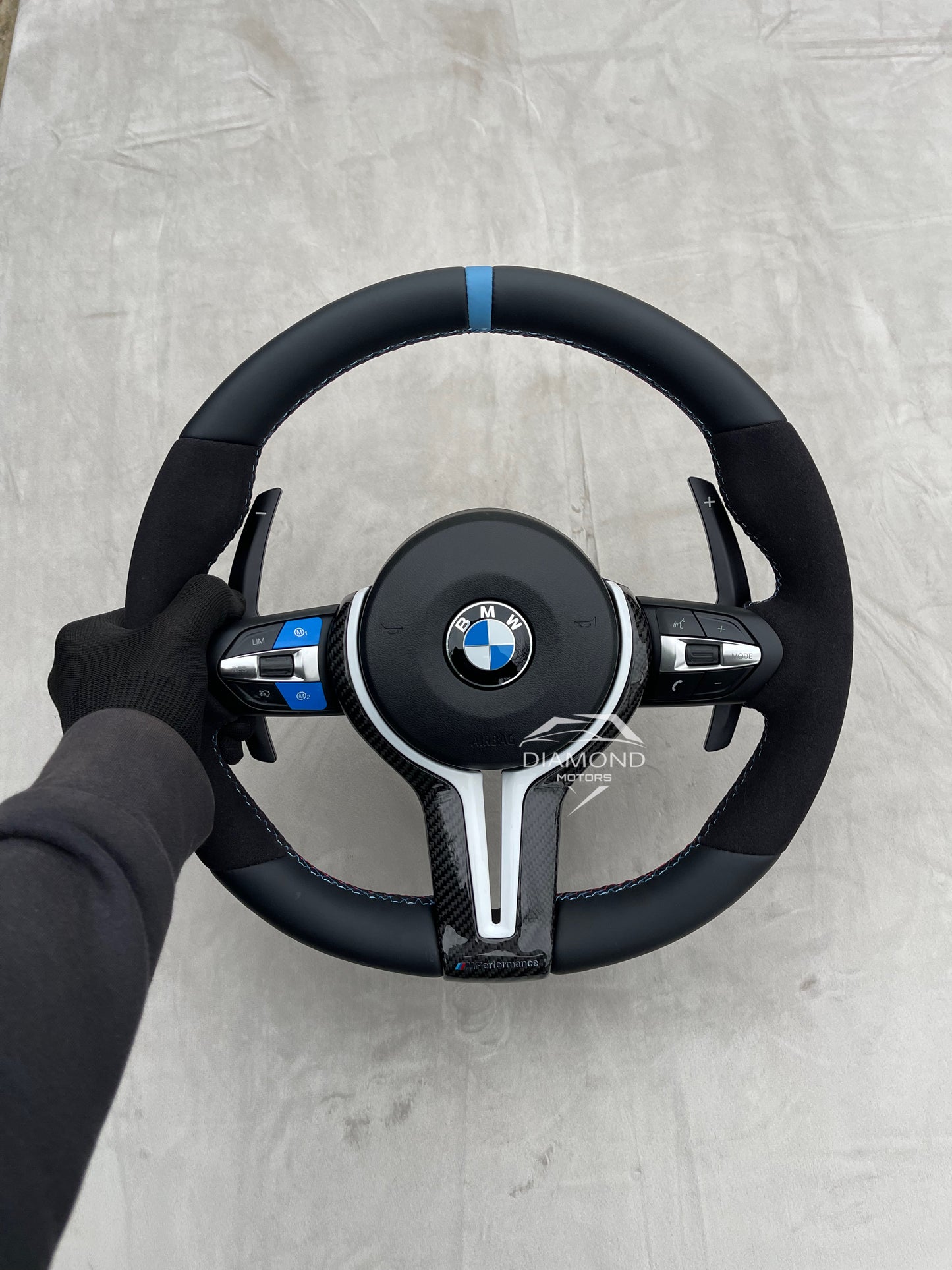 Volant BMW M pour serie (e) 1, 3, X1, X5, X6 et Z4