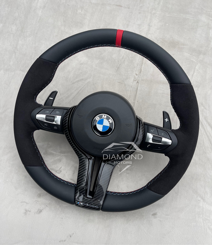 Volant BMW Semi-Alacantara pour série 1, 2, 3, 4 et X1 à X6